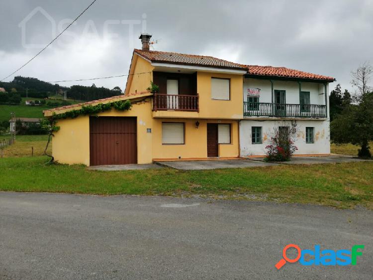 3 viviendas con 6000 m2 de terreno en Parbayón, Cantabria