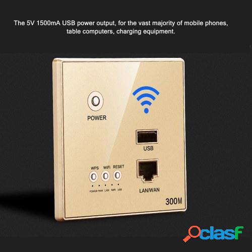 300Mbps Power AP Relay Repetidor WIFI inalámbrico