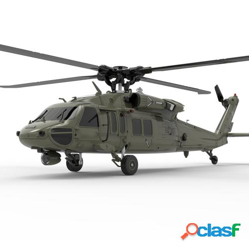 3D/6G RC helicóptero RC avión Aileronless UH60 modelo de