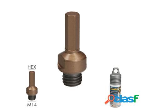 Adaptador m14 a espiga taladro, adaptador amoladora a
