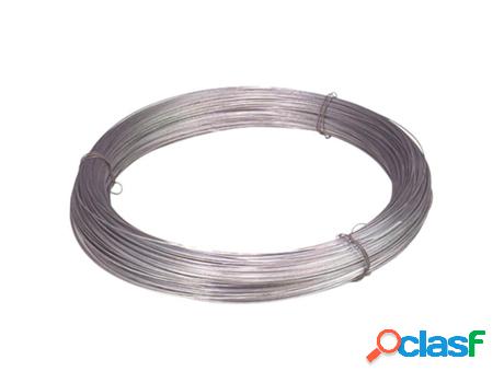 Alambre galvanizado rollo 5 kg. n 15 - 2,4 mm.
