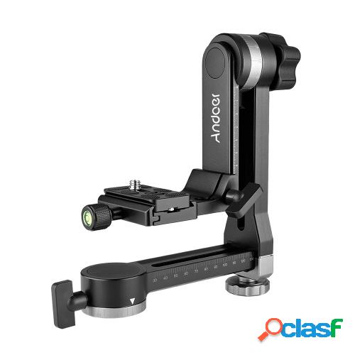 Andoer Heavy Duty 360 ° Panorámico Gimbal Trípode Cabeza