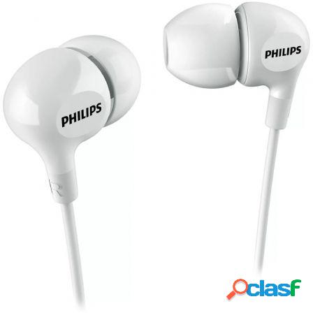 Auriculares intrauditivos philips she3550wt/ jack 3.5/