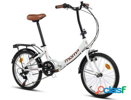 Bicicleta Plegable MOMA BIKES BIFIRST2BUN Blanco (80x35x65