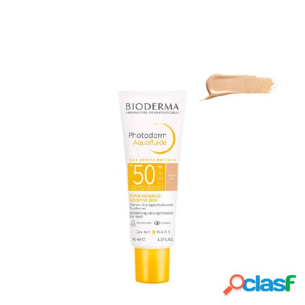 Bioderma Photoderm Aquafluide Fluido Solar con Color SPF50+