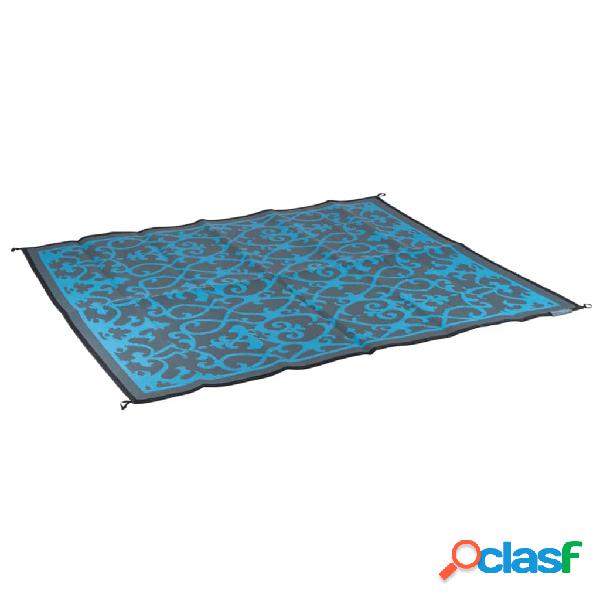 Bo-Camp Alfombra para exterior Chill mat Azure 2x1,8 azul