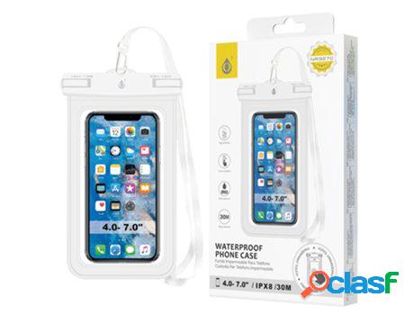 Bolsa ONE PLUS NR9270 para Apple iPhone 13 (Blanco)