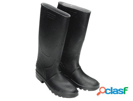 Botas goma altas negras n 45 (par)