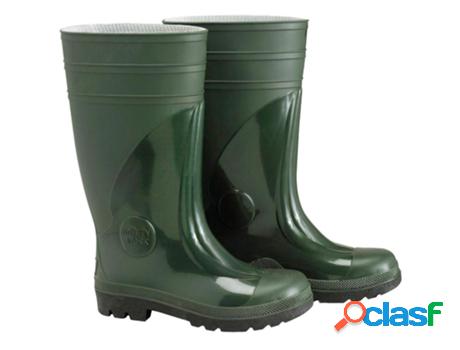 Botas goma altas verdes seguridad n 41 (par)