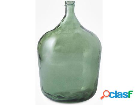 Botellón OZAIA (Verde - Vidrio - 56x36.5x36.5 cm)