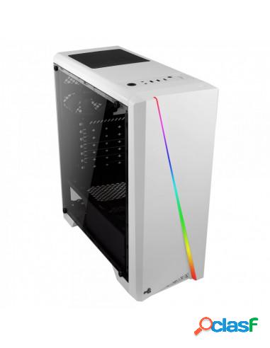 CAJA MEDIATORRE ATX AEROCOOL CYLON RGB WHITE USB 3.0