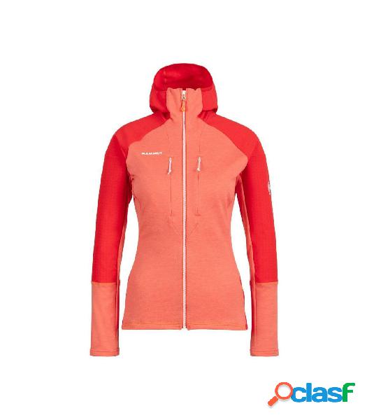 CHAQUETA MAMMUT CON CAPUCHA EISWAND ADVANCED ML MUJER ROSA L