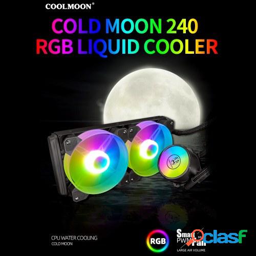 COOL MOON cold moon 240 Enfriador de agua para PC de una