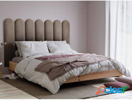 Cabecero de Cama VENTA-UNICA Japi (Beis - Tejido - 180 x 200