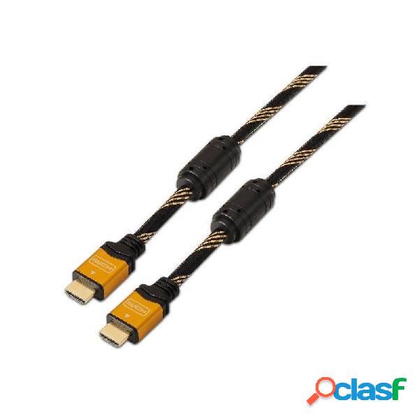 Cable HDMI 1.4 Aisens A119-0110/ HDMI Macho - HDMI Macho/