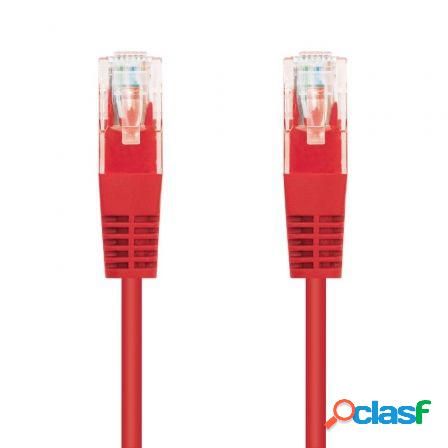 Cable de red rj45 utp nanocable 10.20.0400-l25-r cat.6/