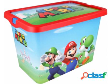Caja de Almacenamiento SUPER MARIO BROS 65697 Azul (18 x 24