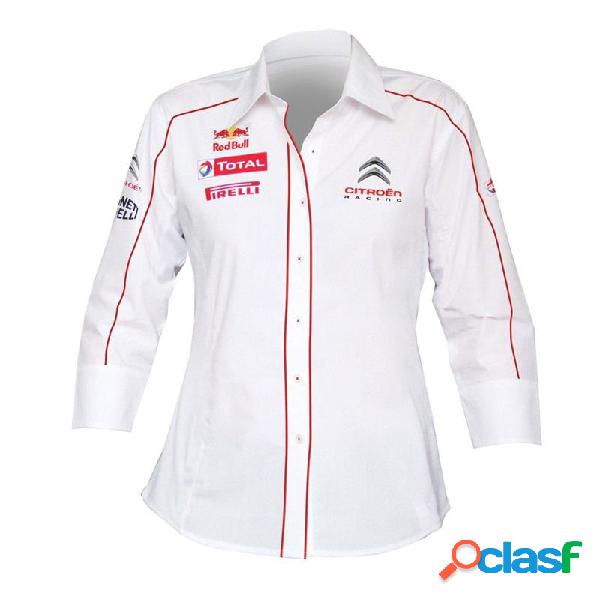 Camisa mujer Citroen Racing blanco varias tallas