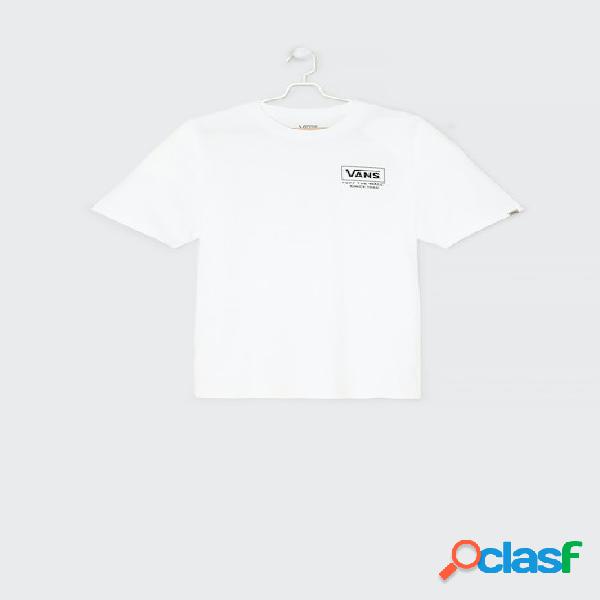 Camiseta Vans classic tab 66-b blanca hombre