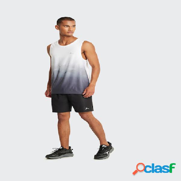 Camiseta sin mangas running Tenth run aop hombre