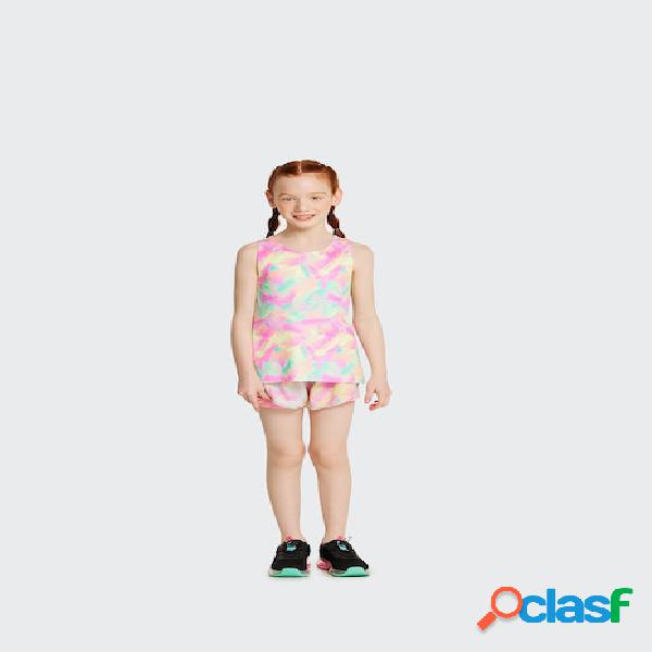 Camiseta training Tenth estampado brush niña