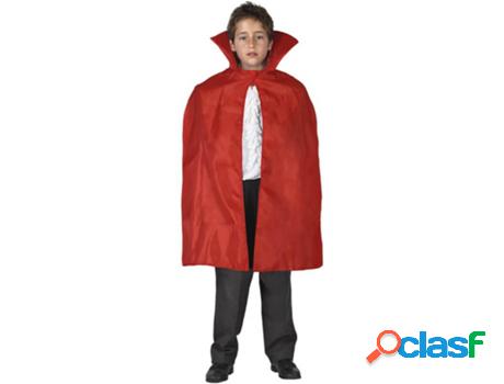 Capa DISFRAZZES Vampiro Rojo Para Niños (70Cm)