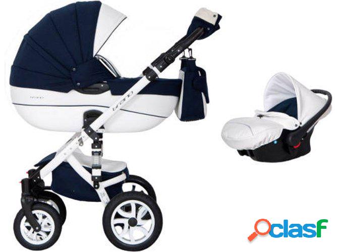 Carrito de Bebé Individual RIKO Brano Ecco + Carlo Navy