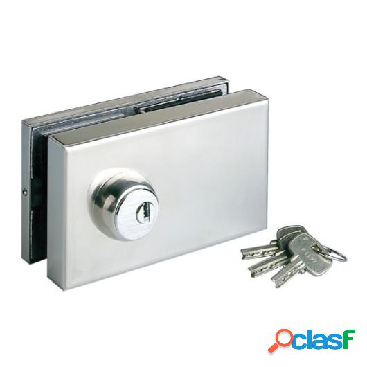 Cerradura Puerta Cristal Vrc Inox Sag