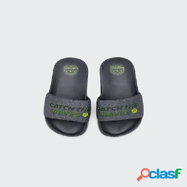 Chancla Polinesia pala waves slide hombre