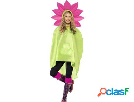 Chubasquero DISFRAZZES Flor (Talla: Talla Universal)