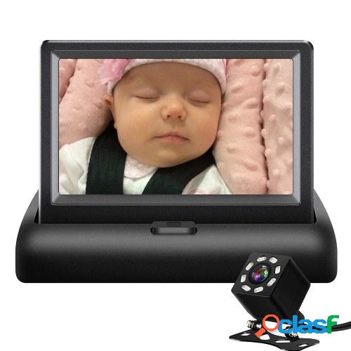 Cámara para bebé para automóvil Monitor de automóvil de