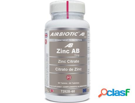 Complemento Alimentar AIRBIOTIC Zinc Ab 15 Mg Como Citrato