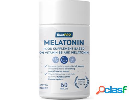 Complemento Alimentar BULEPRO Melatonina 60 Comprimidos +