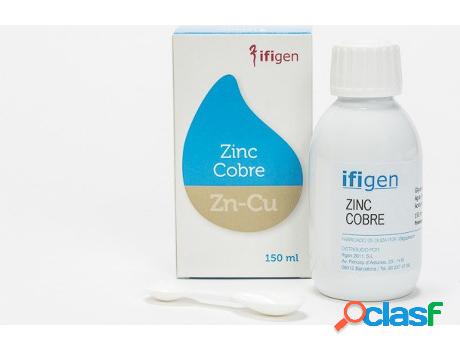 Complemento Alimentar IFIGEN Zinc Cobre Oligopharm (Canela -