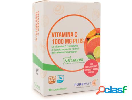 Complemento Alimentar NATURLIDER Vitamina C 1000 Mg Plus (30
