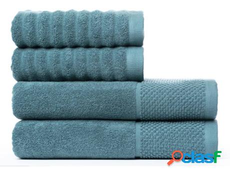 Conjunto de Toallas de Baño VENTA-UNICA Annaba Verde