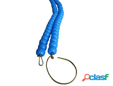 Corchera roma 25 mt con cable y mosqueton