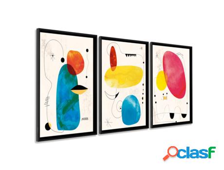 Cuadro DEKOARTE Abstracto, Vivo, Memphis (150x70 cm)