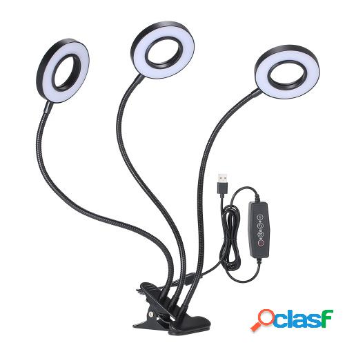 DC 5V 27W 54leds LED de triple extremo Crecimiento de