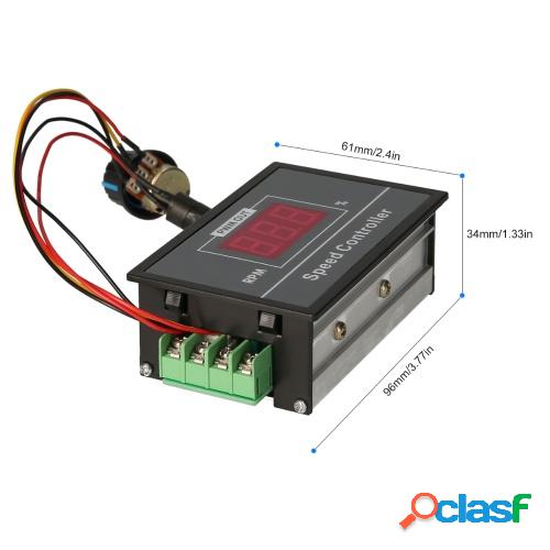 DC6-60V 12V 24V 36V 48V 0-30A PWM Panel controlador de