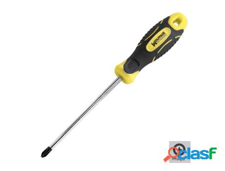 Destornillador mango bimaterial phillips n 2 / 100 mm.