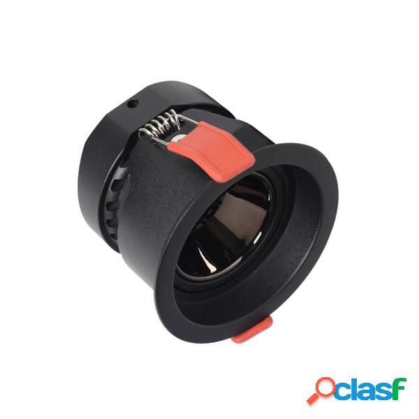 Downlight led luk bridgelux 5-8-12w ugr 11 cct cri>92 negro
