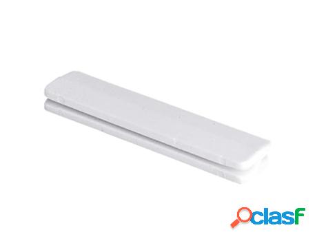 Empalme para riel aluminio p950 blanco