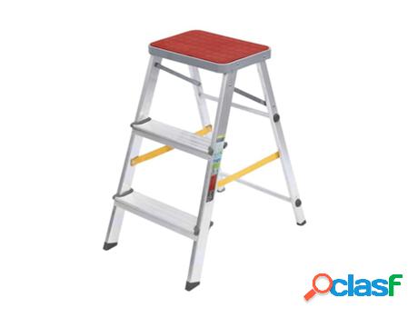 Escalerilla aluminio oryx 3 peldaños uso doméstico