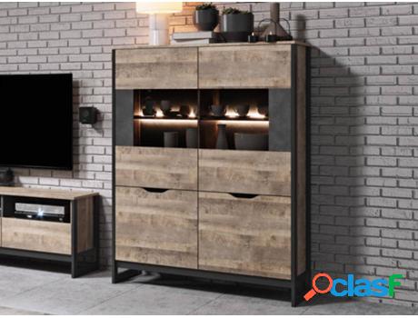 Escaparate VENTA-UNICA (Beis - Madera - 150 x 108.6 x 39.6