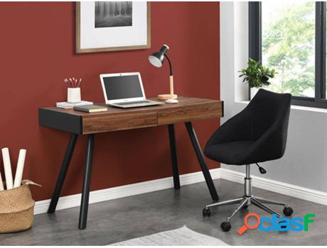 Escritorio VENTA-UNICA (Negro - Beis - Madera - 76 x 120 x