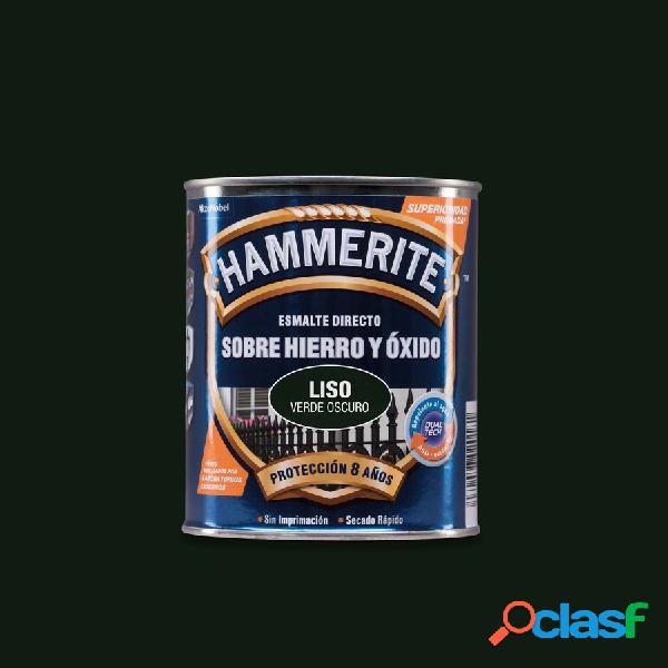 Esmalte directo sobre hierro y óxido Hammerite Liso Verde