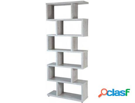 Estantería TOPKIT Florida Zig Zag (Blanco Mozart -