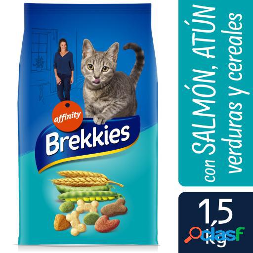 Excel Pienso para Gatos con sabor a Salmón y Atún,
