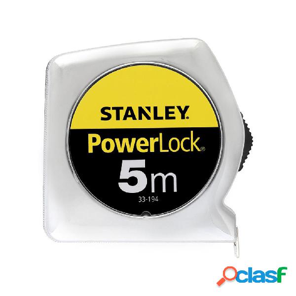 Flexómetro Stanley Powerlock Classic Caja ABS 5m x 25mm